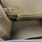 Hermès Birkin 30 Togo Étoupe – interno