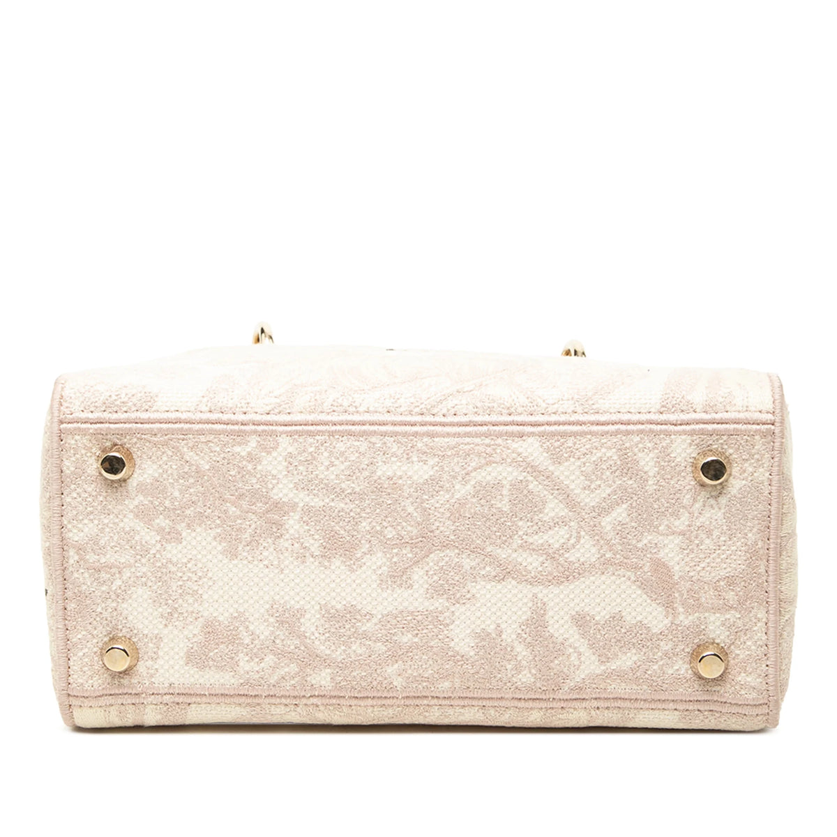 Christian Dior Lady D-Lite Jacquard Écru - Vista dal basso