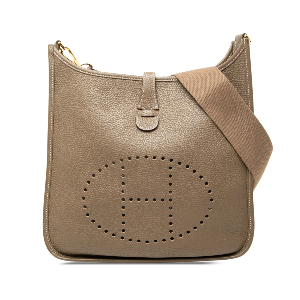 Hermès Evelyne III 29 Étoupe – vista frontale
