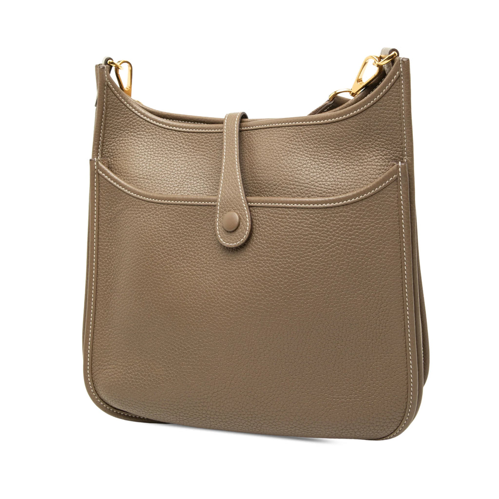 Hermès Evelyne III 29 Étoupe – dettaglio stamp