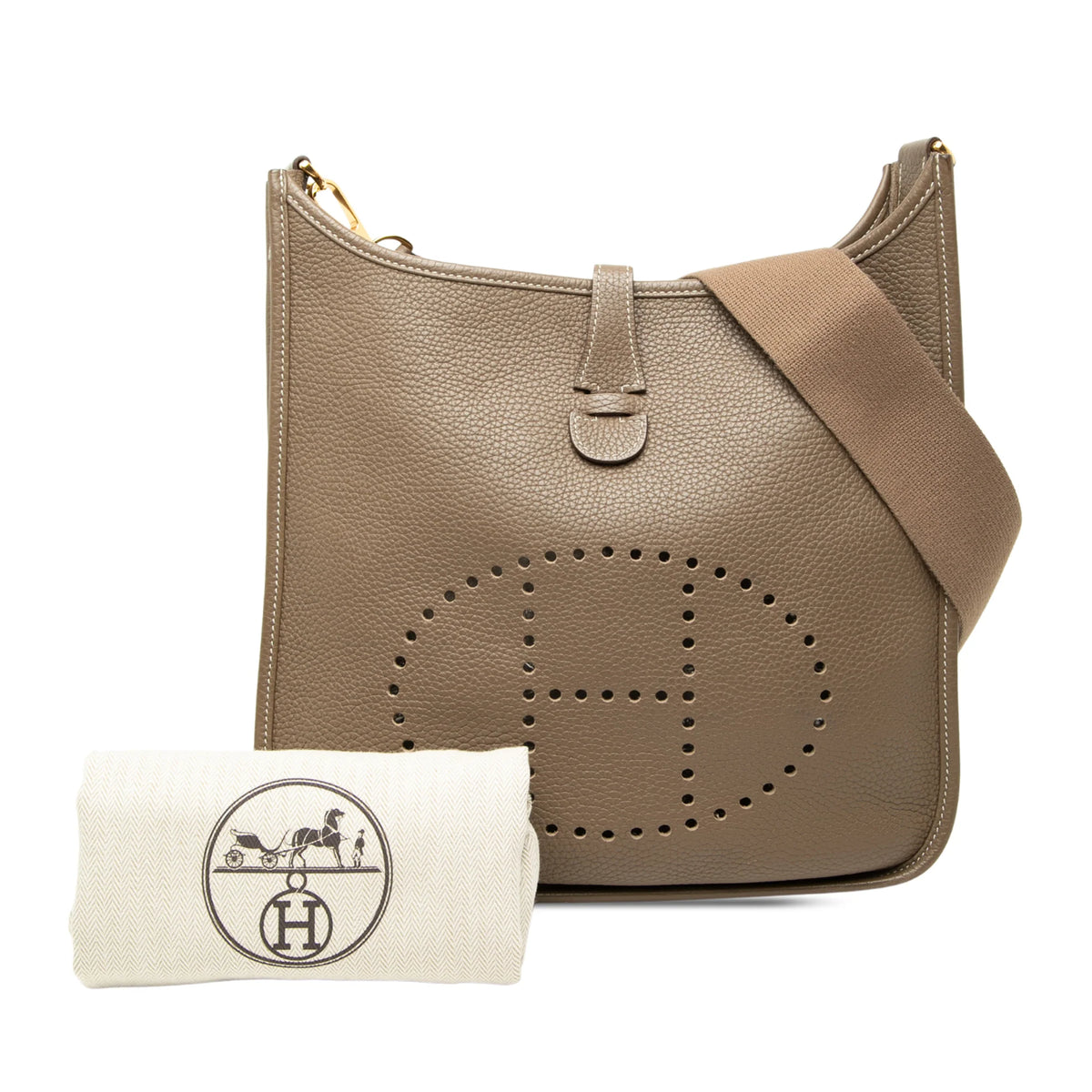 Hermès Evelyne III 29 Étoupe – interno