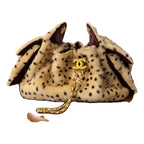 Chanel bucket bag pelliccia maculata – vista interno