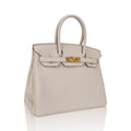 Hermès Birkin 30 Béton – vista laterale